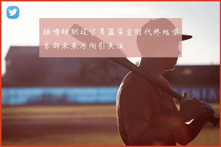 杨鸣辞职辽宁男篮黄金时代终结俱乐部未来方向引关注