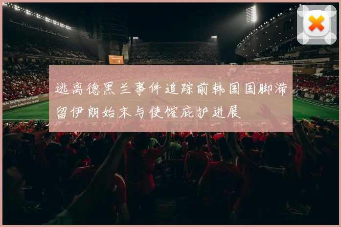 逃离德黑兰事件追踪前韩国国脚滞留伊朗始末与使馆庇护进展